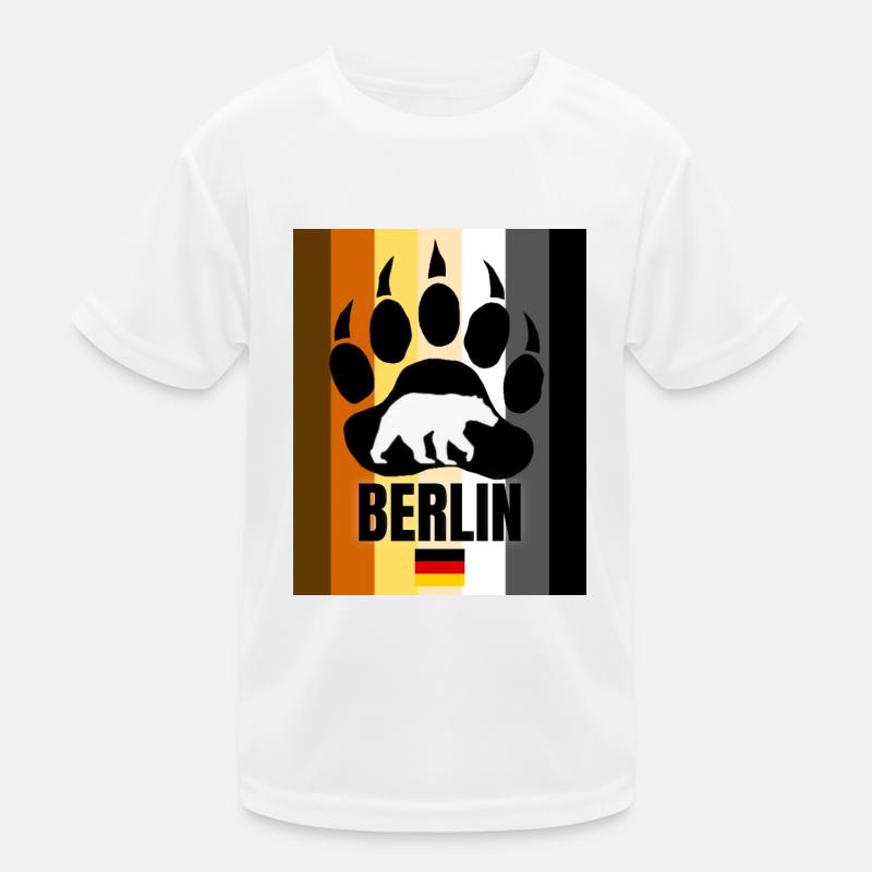 Fierté des ours gays de Berlin T-shirt sport Enfant