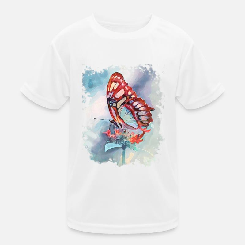 papillon T-shirt sport Enfant