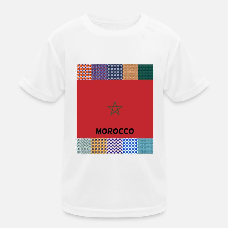 Morocco Kids Functional T-Shirt