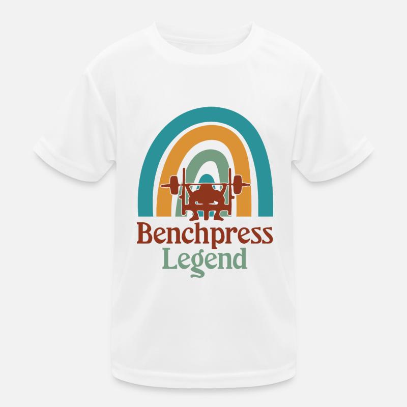 Citation ironique de Benchpress Legend T-shirt sport Enfant