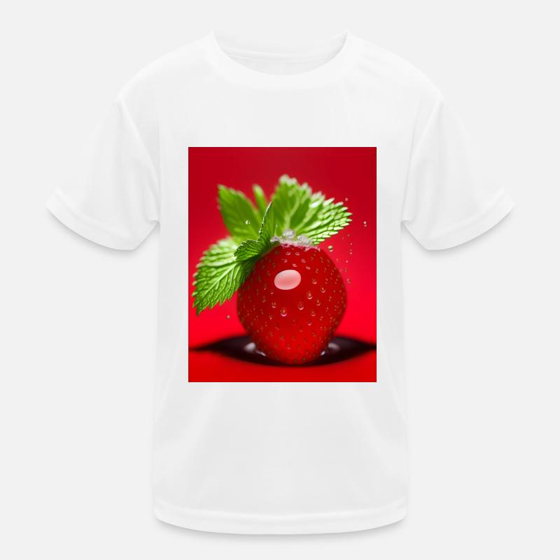 Strawberry Kids Functional T-Shirt