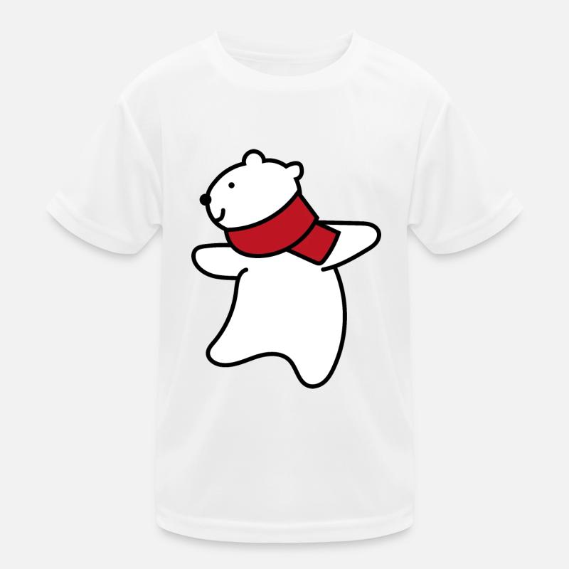 Kleiner Eisbär Kinder Funktions-T-Shirt