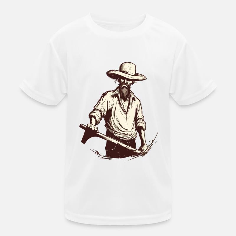 Angry Peasant No. 2 Kids Functional T-Shirt