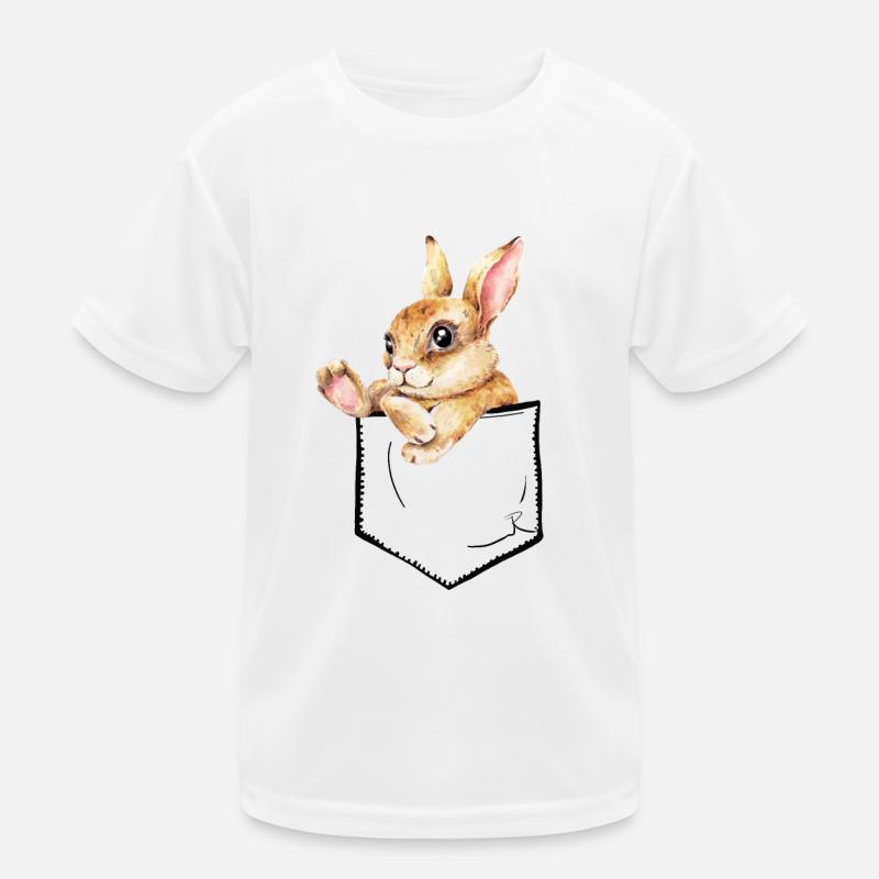 Lapin mignon T-shirt sport Enfant