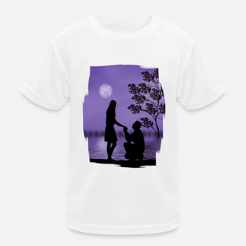 VALENTINSTAG Kinder Funktions-T-Shirt