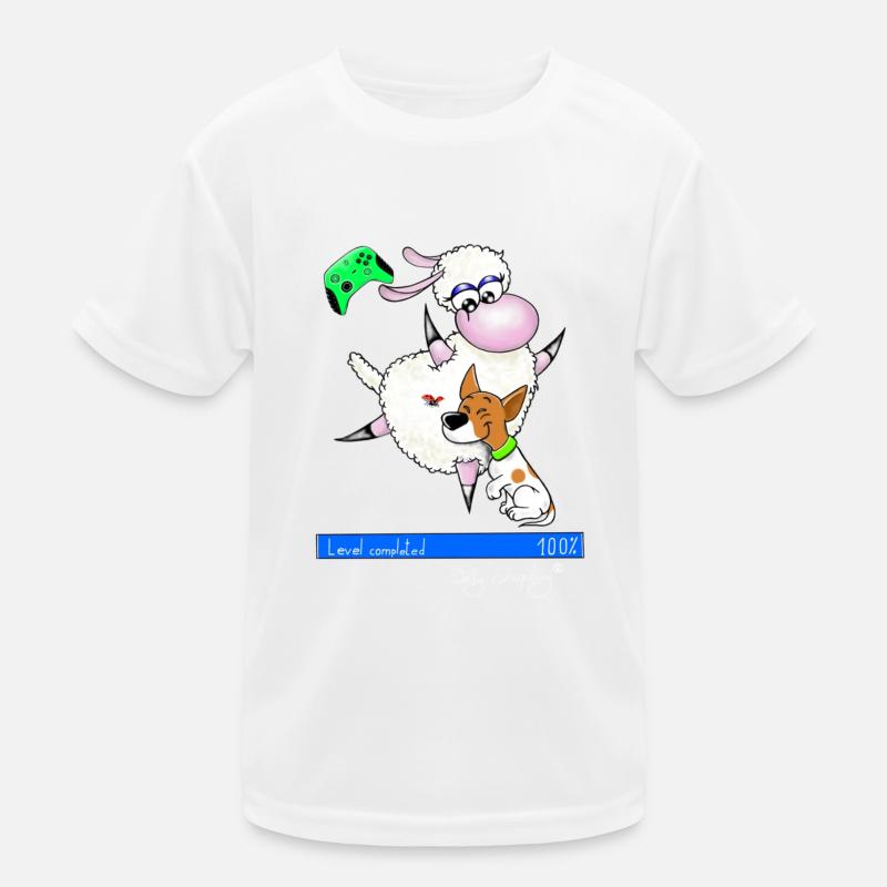 Jeux " Niveau complet " Wolly Sheepling T-shirt sport Enfant