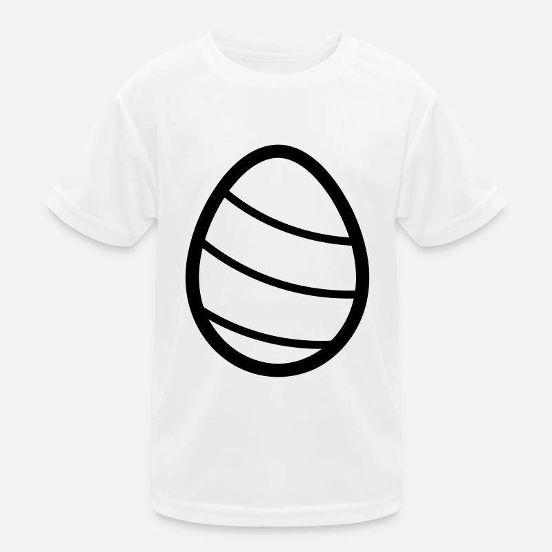 Osterei Kinder Funktions-T-Shirt