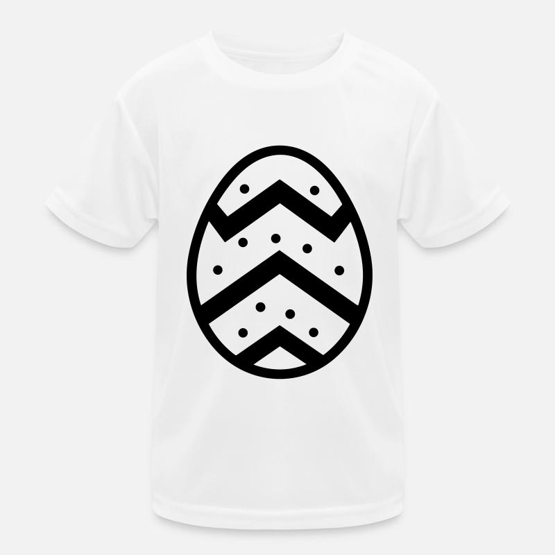 Osterei Kinder Funktions-T-Shirt