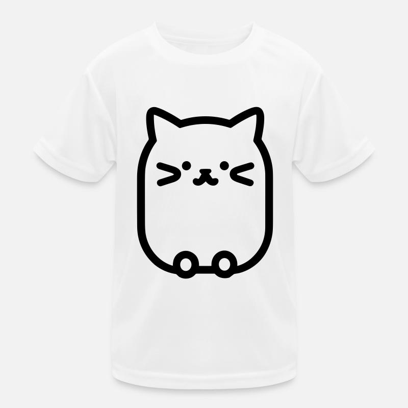 Kätzchen Kinder Funktions-T-Shirt