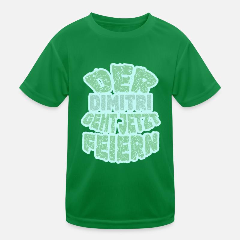 Geschenk für Dimitri Kinder Funktions-T-Shirt