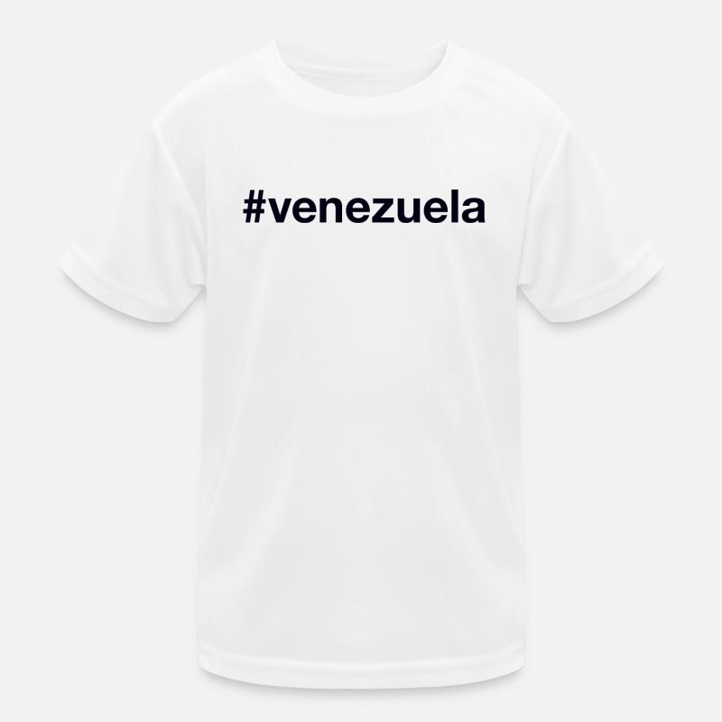 VENEZUELA Hashtag Kids Functional T-Shirt