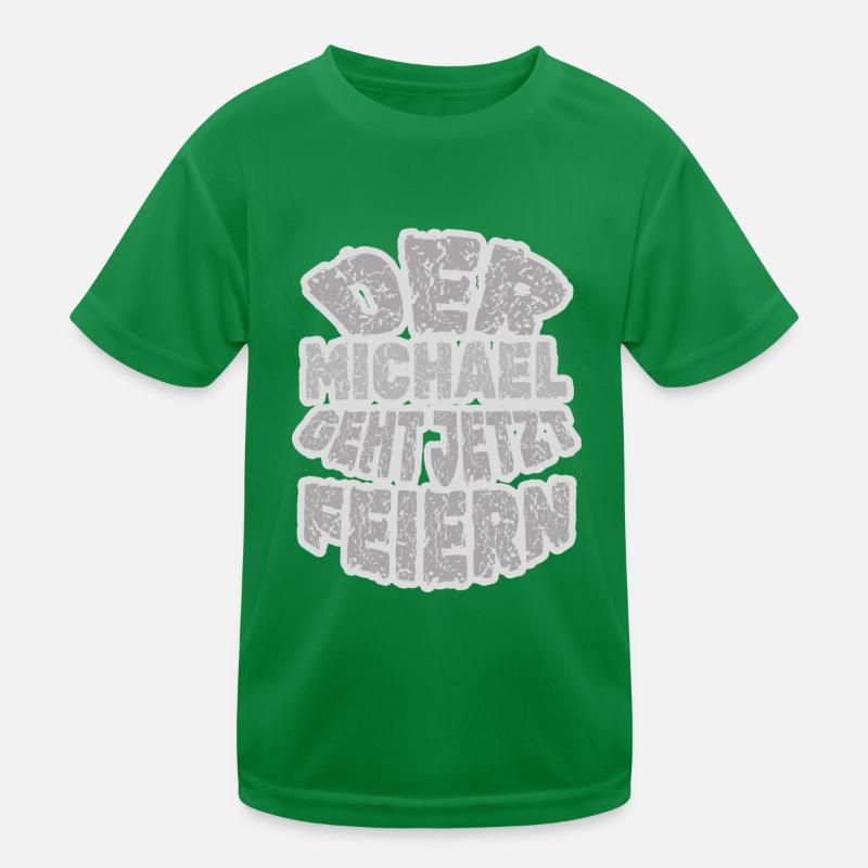 Gift for Michael Kids Functional T-Shirt