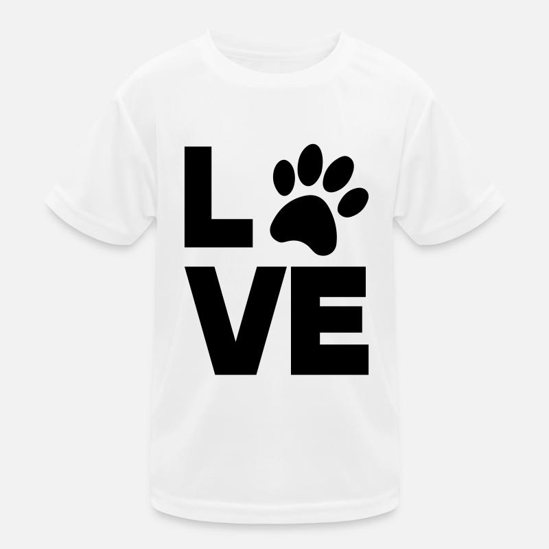 pfote love Kinder Funktions-T-Shirt