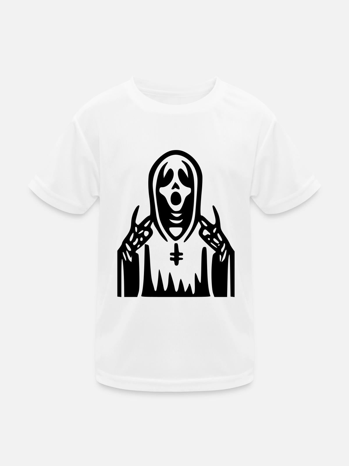 Scream Priest - Kids Functional T-Shirt - white - Front