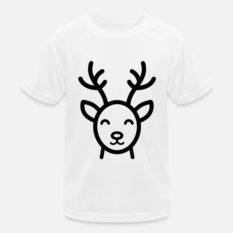 Rentier Kinder Funktions-T-Shirt