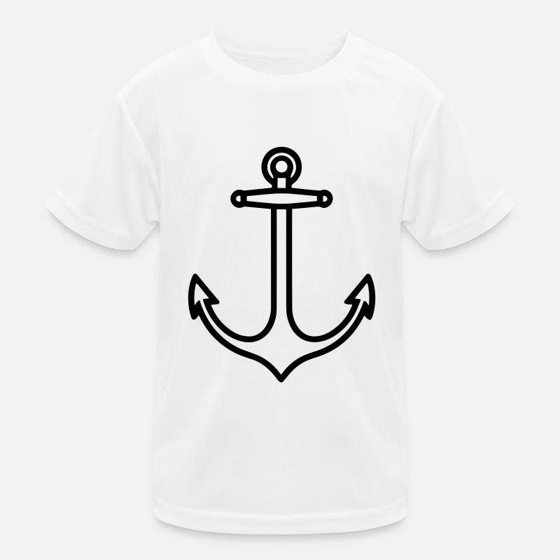 Anker Kinder Funktions-T-Shirt