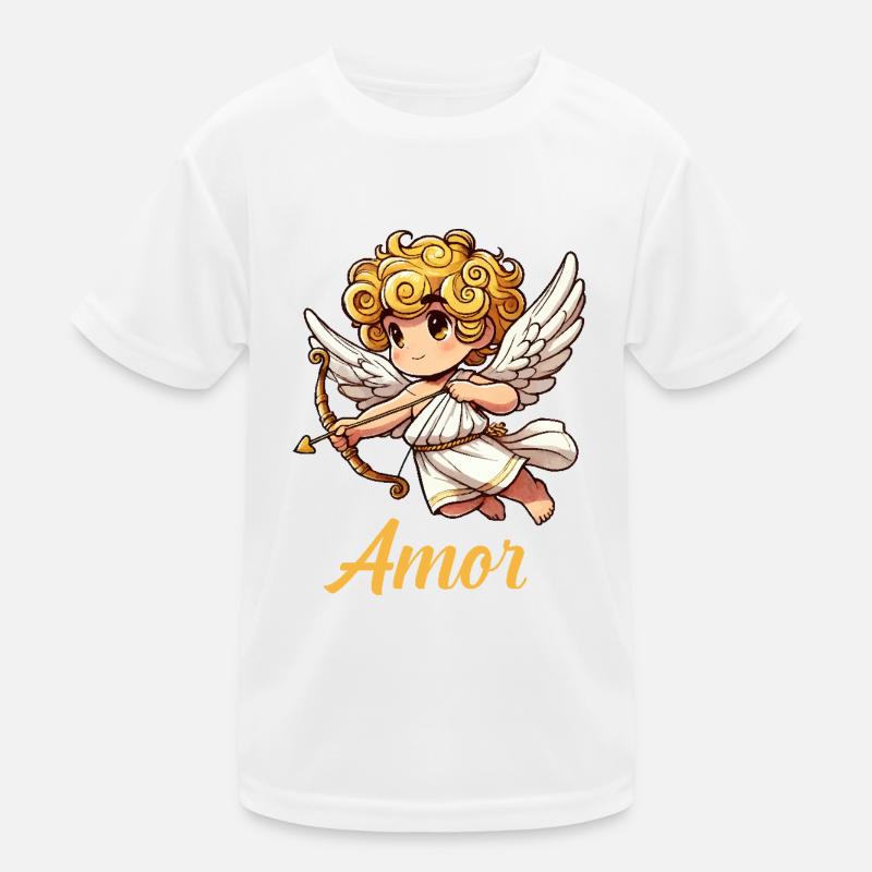 Angel Comic Cupid Kids Functional T-Shirt