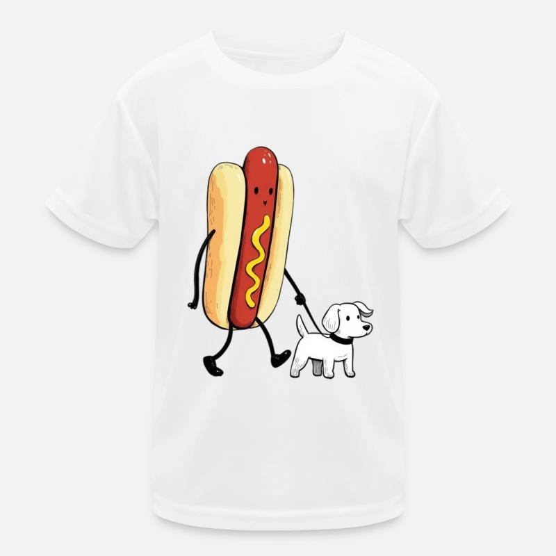 Zwei Hunde Kinder Funktions-T-Shirt
