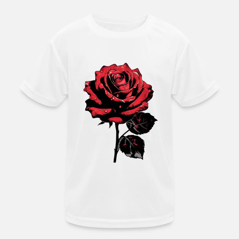 Rose Kinder Funktions-T-Shirt