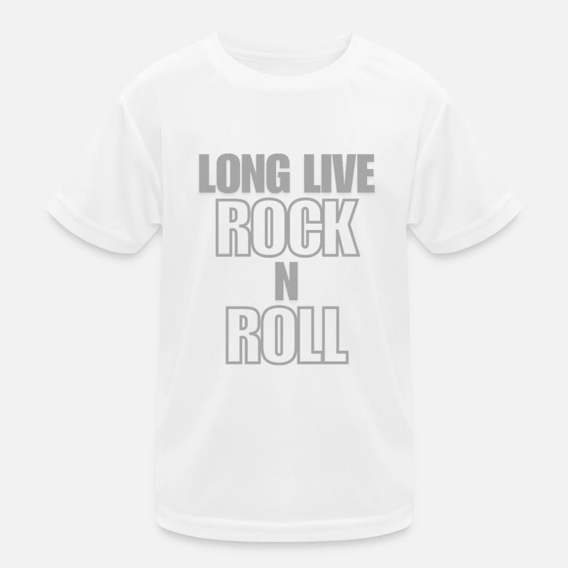 Long Live Rock'n Roll Kinder Funktions-T-Shirt