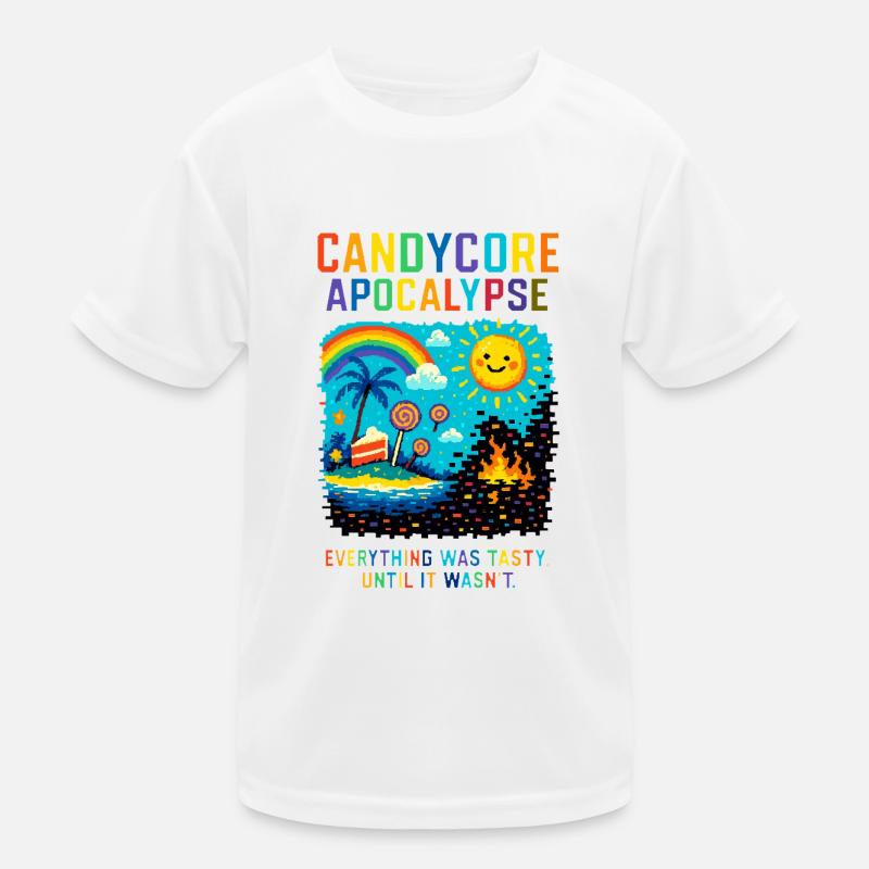 Candycore Apokalypse – Süß, bunt… und plötzlich Kinder Funktions-T-Shirt