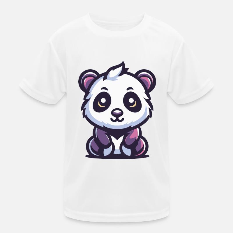 Panda doux T-shirt sport Enfant