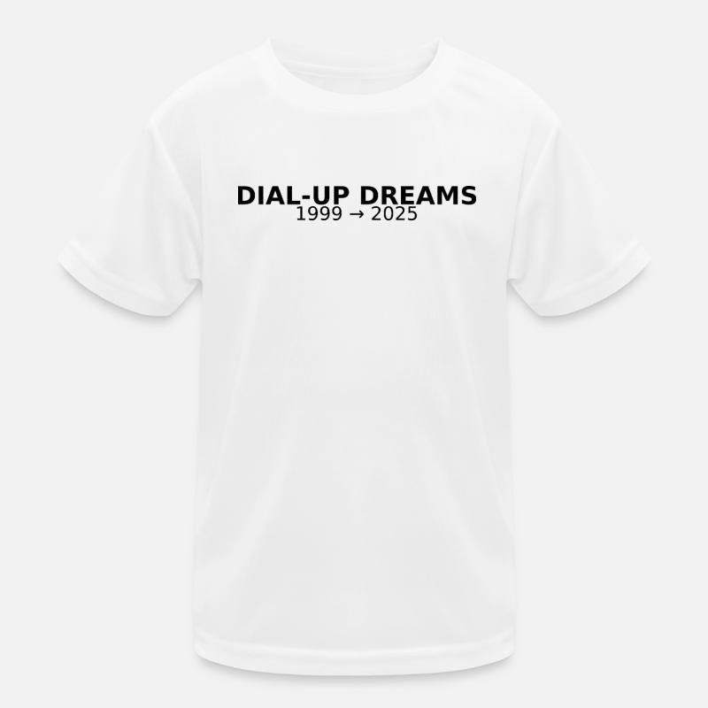 DIAL-UP DREAMS Kinder Funktions-T-Shirt