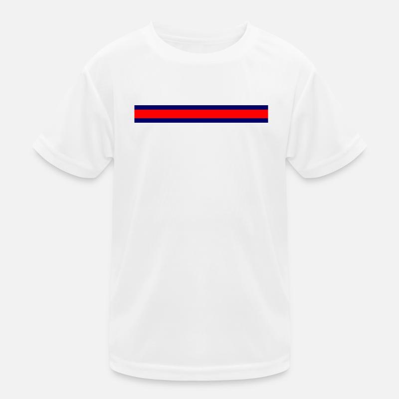 Kühler Minimalismus Farbexplosion Kinder Funktions-T-Shirt