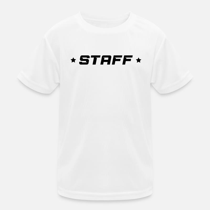 Staff Kinder Funktions-T-Shirt