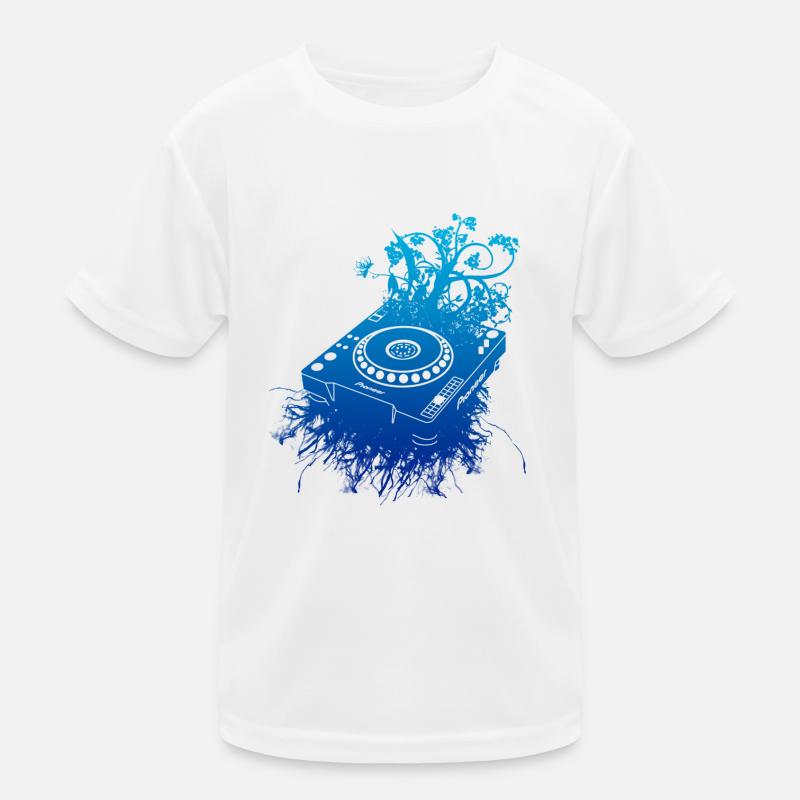 Organic CDJ 1000 DJ Kinder Funktions-T-Shirt