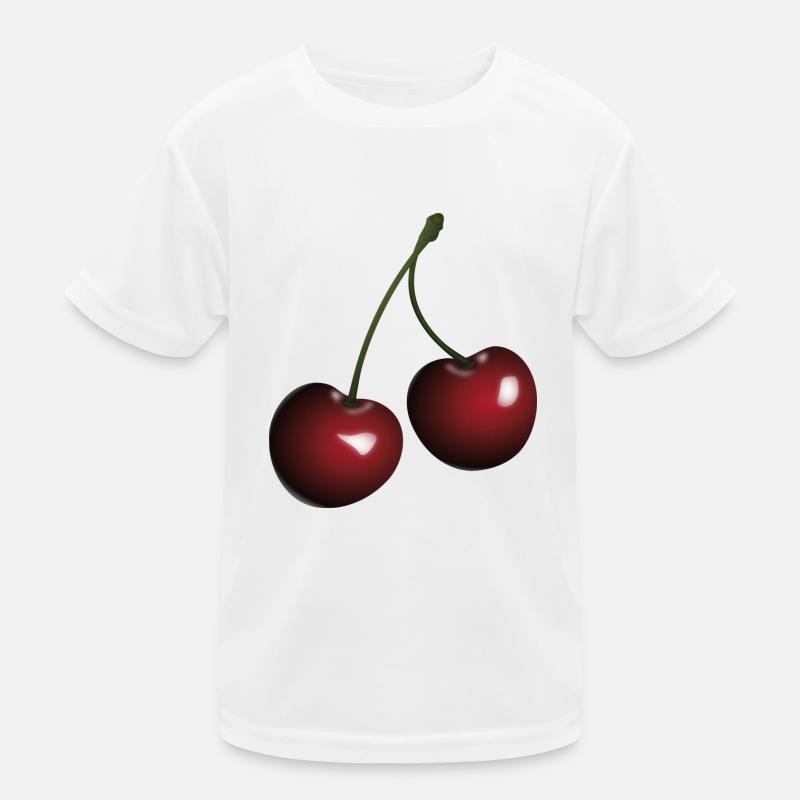 cerises T-shirt sport Enfant