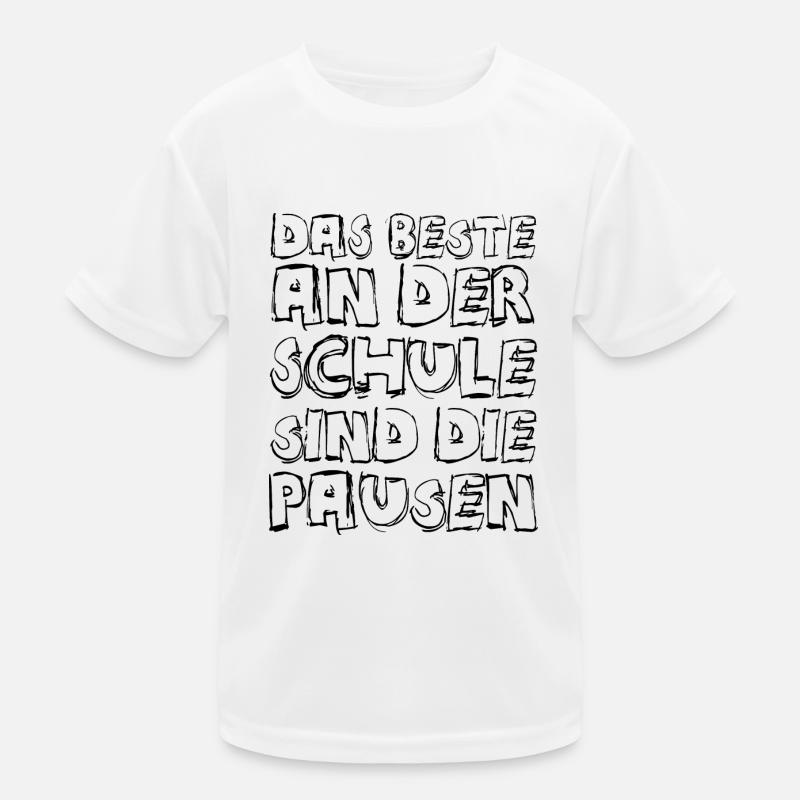 Das Beste an der Schule Kinder Funktions-T-Shirt