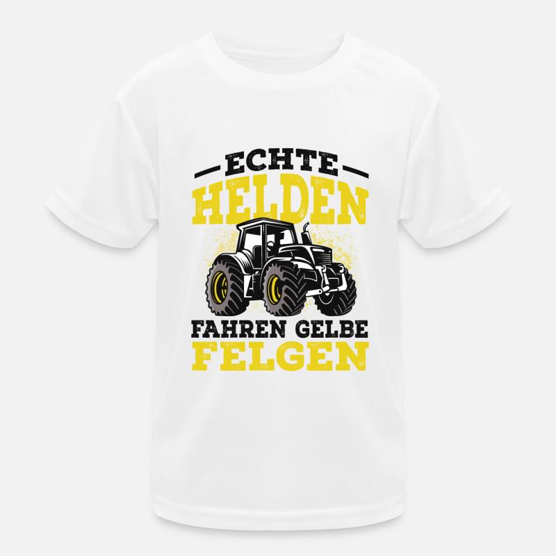Traktor Kinder Funktions-T-Shirt