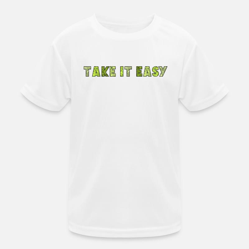 Take it Easy Kids Functional T-Shirt