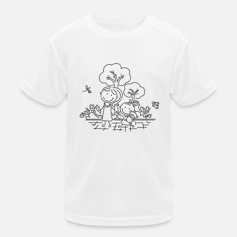 Kinder Kinder Funktions-T-Shirt