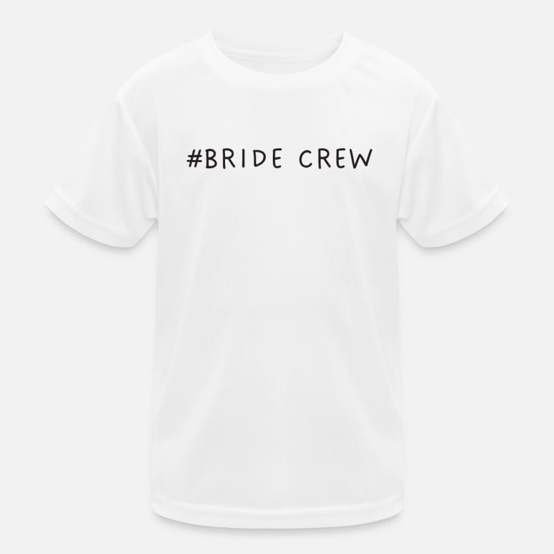 Bride Crew Hen Party Bride T-shirt sport Enfant