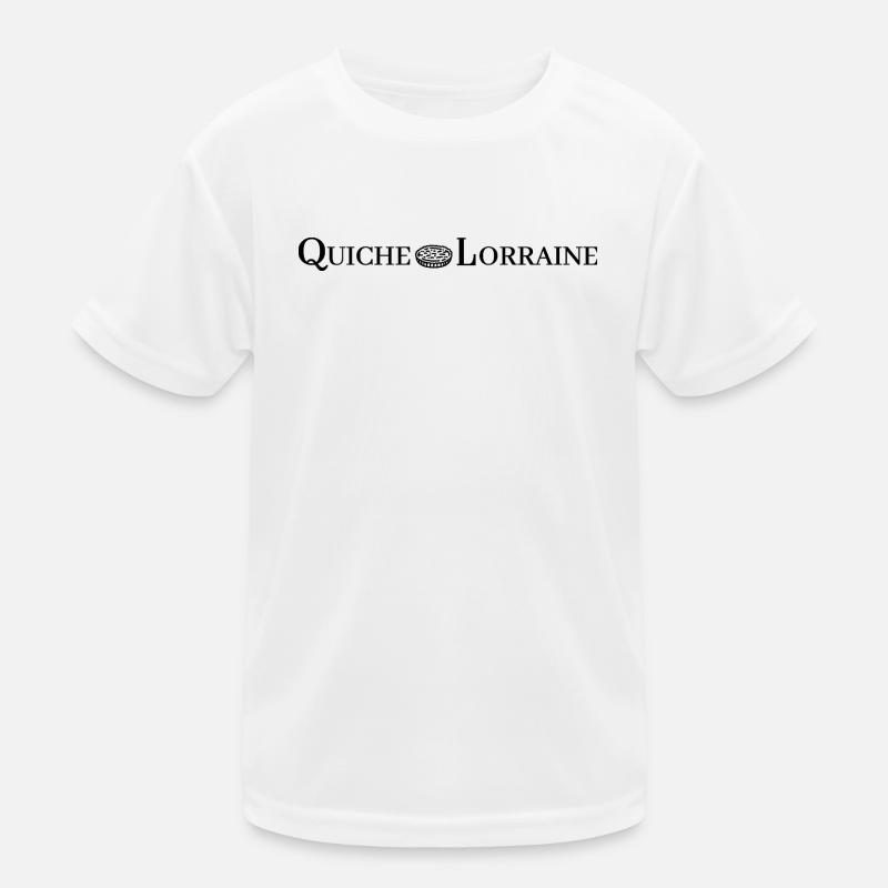 QUICHE LORRAINE (Kochen) Kinder Funktions-T-Shirt
