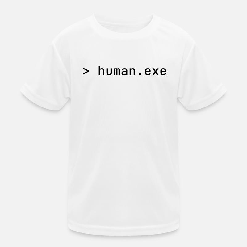 human.exe T-shirt sport Enfant