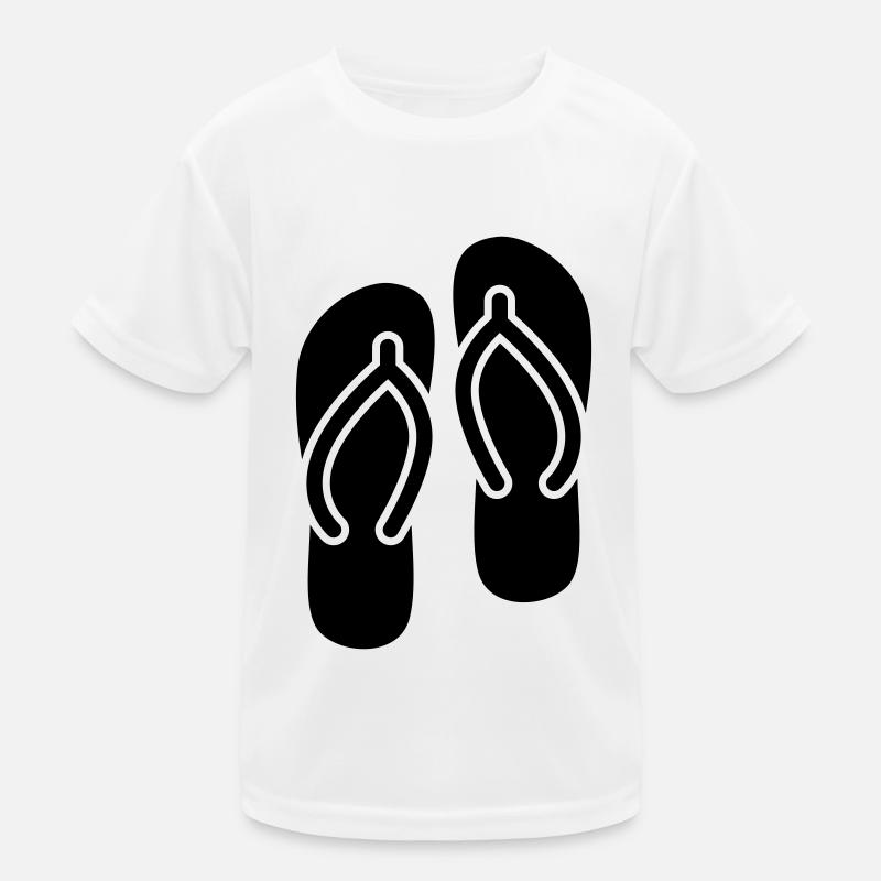 Flip-flops icon Kids Functional T-Shirt