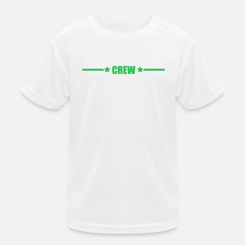 Crew Kinder Funktions-T-Shirt