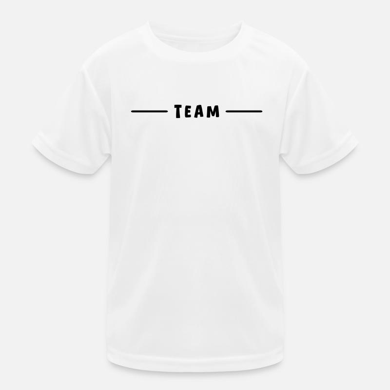 Team Linie Kinder Funktions-T-Shirt