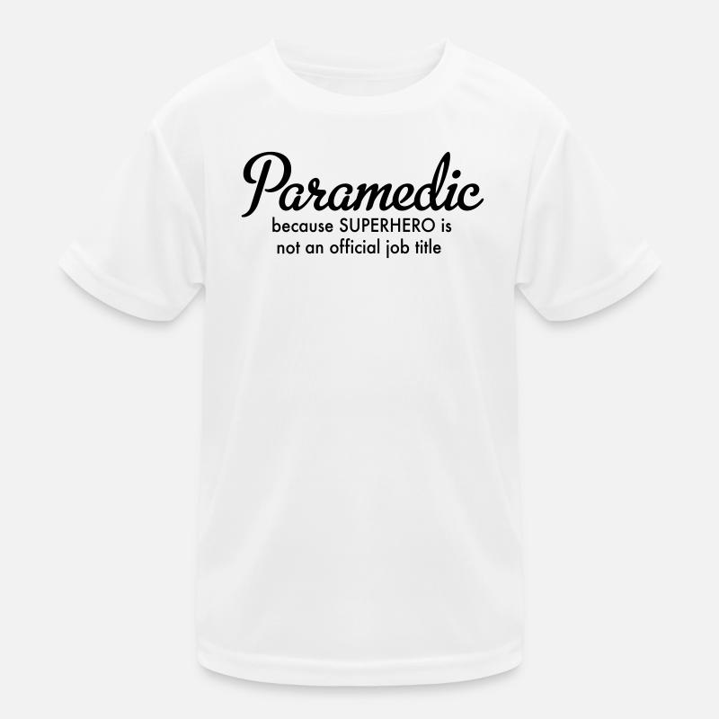 ambulance man - Kids Functional T-Shirt - white