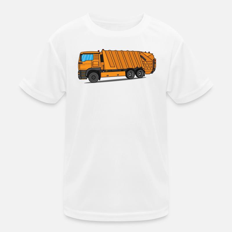 Müllauto Müllwagen Berufe Müllmann Müllabfuhr Kinder Funktions-T-Shirt