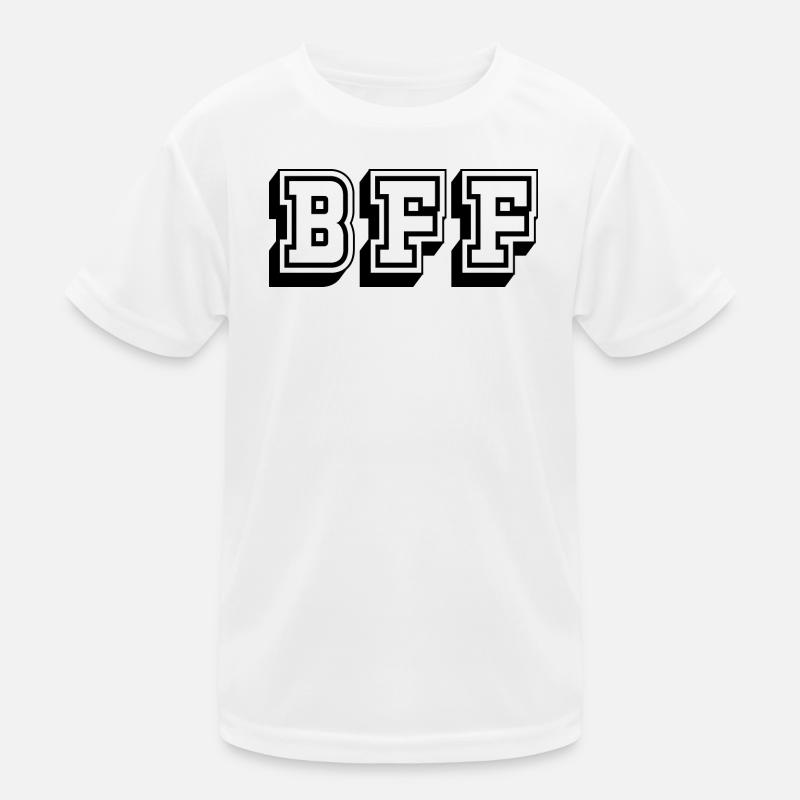 BFF Tshirt black Kinder Funktions-T-Shirt