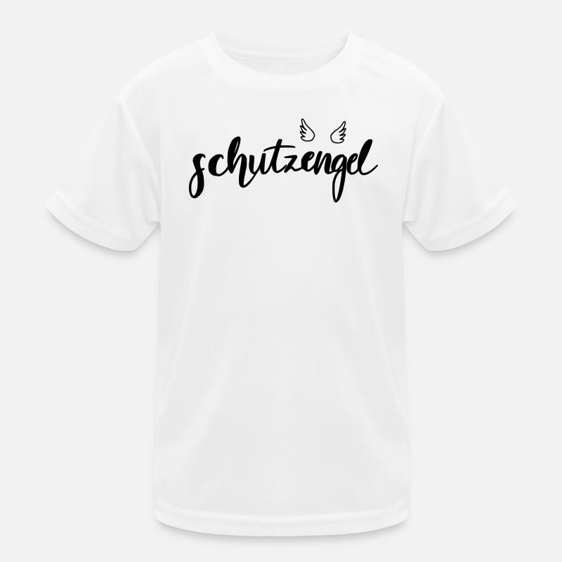 Schutzengel Flügel Kinder Funktions-T-Shirt