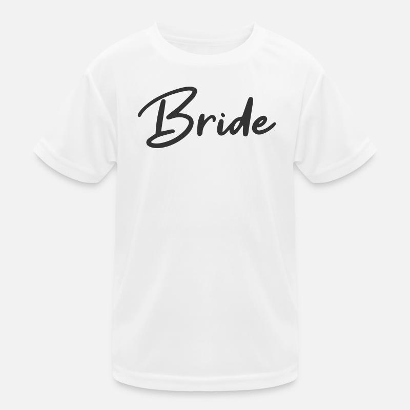 Bride Kinder Funktions-T-Shirt