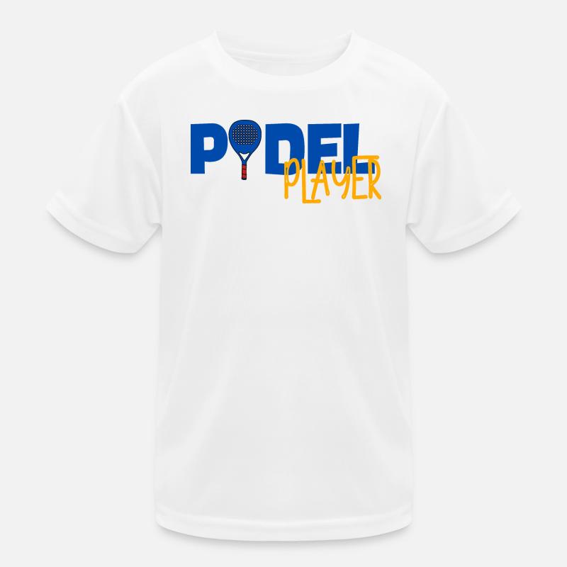 Padel-Spieler Kinder Funktions-T-Shirt