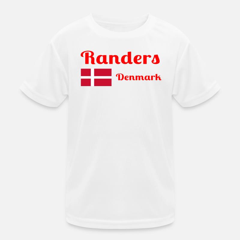Randers Danemark - Imprimés élégants T-shirt sport Enfant
