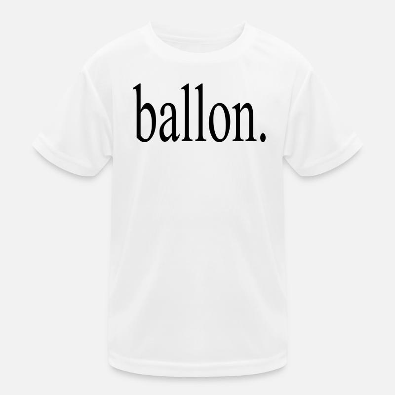 Ballon Kinder Funktions-T-Shirt