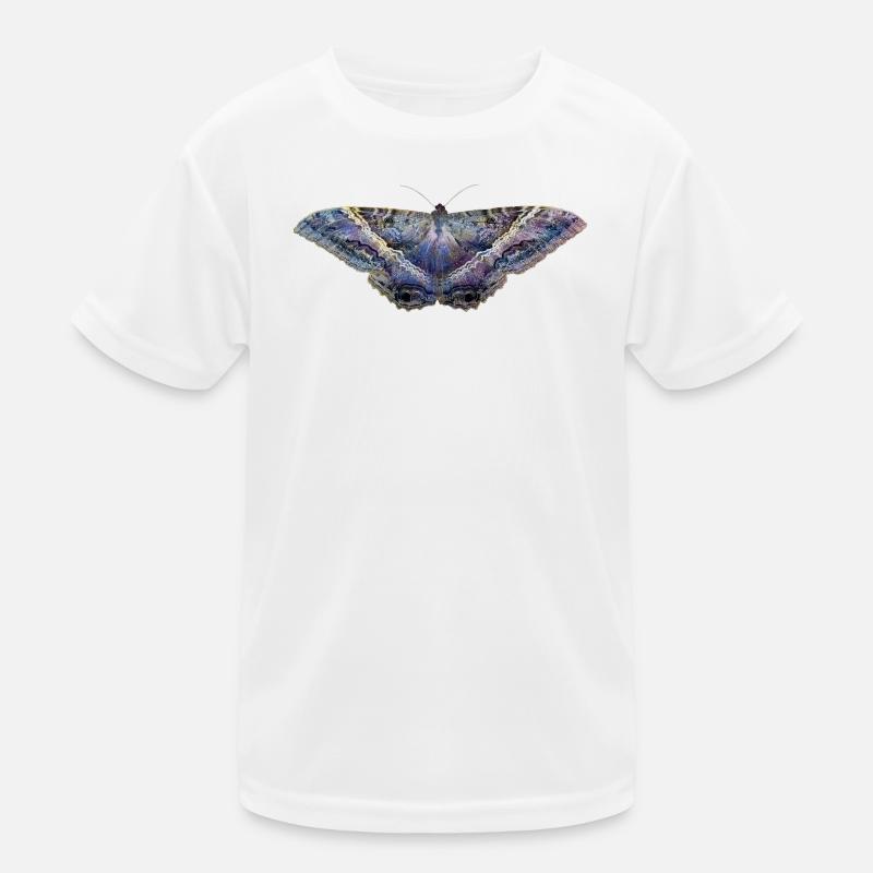 Papillon bleu T-shirt sport Enfant